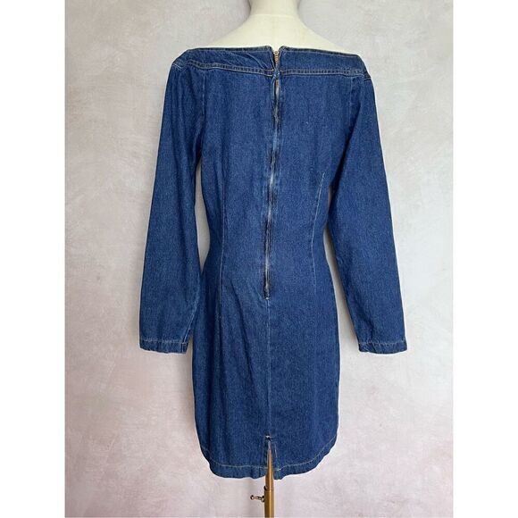 80s Jean Dress - Picture 3 of 5